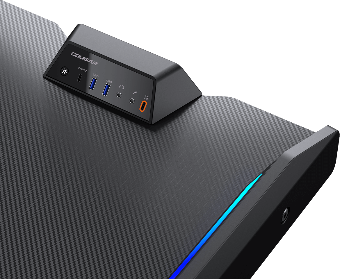 Компьютерный игровой стол Cougar E-MARS - цена, купить товары для геймеров  c доставкой по России в интернет-магазине cougar-world.ru