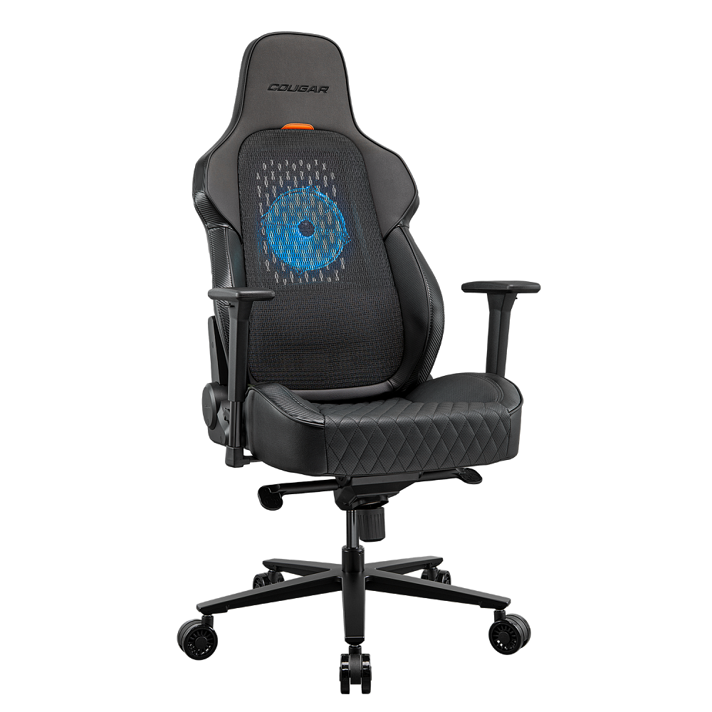 Кресло компьютерное Cougar NxSys Aero Black фото